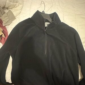 Natural Reflections Black V-Neck Sweater